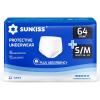 image:imageSUNKISS TrustPlus Incontinence and Postpartum Underwear for Men and Women Disposable Protective Underwear with Overnight Comfort Absorbency XLarge 16 CountSmallMedium64 Count
